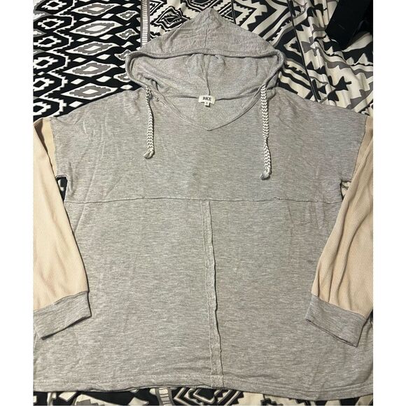 BKE 🌻Pieced Hoodie size medium - Picture 4 of 9